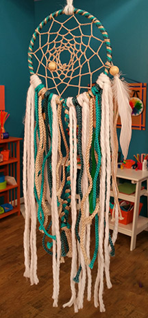 Make a Dream Catcher on Hands On Crafts for Kids.
